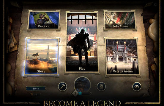 The Elder Scrolls Legends - iPad version