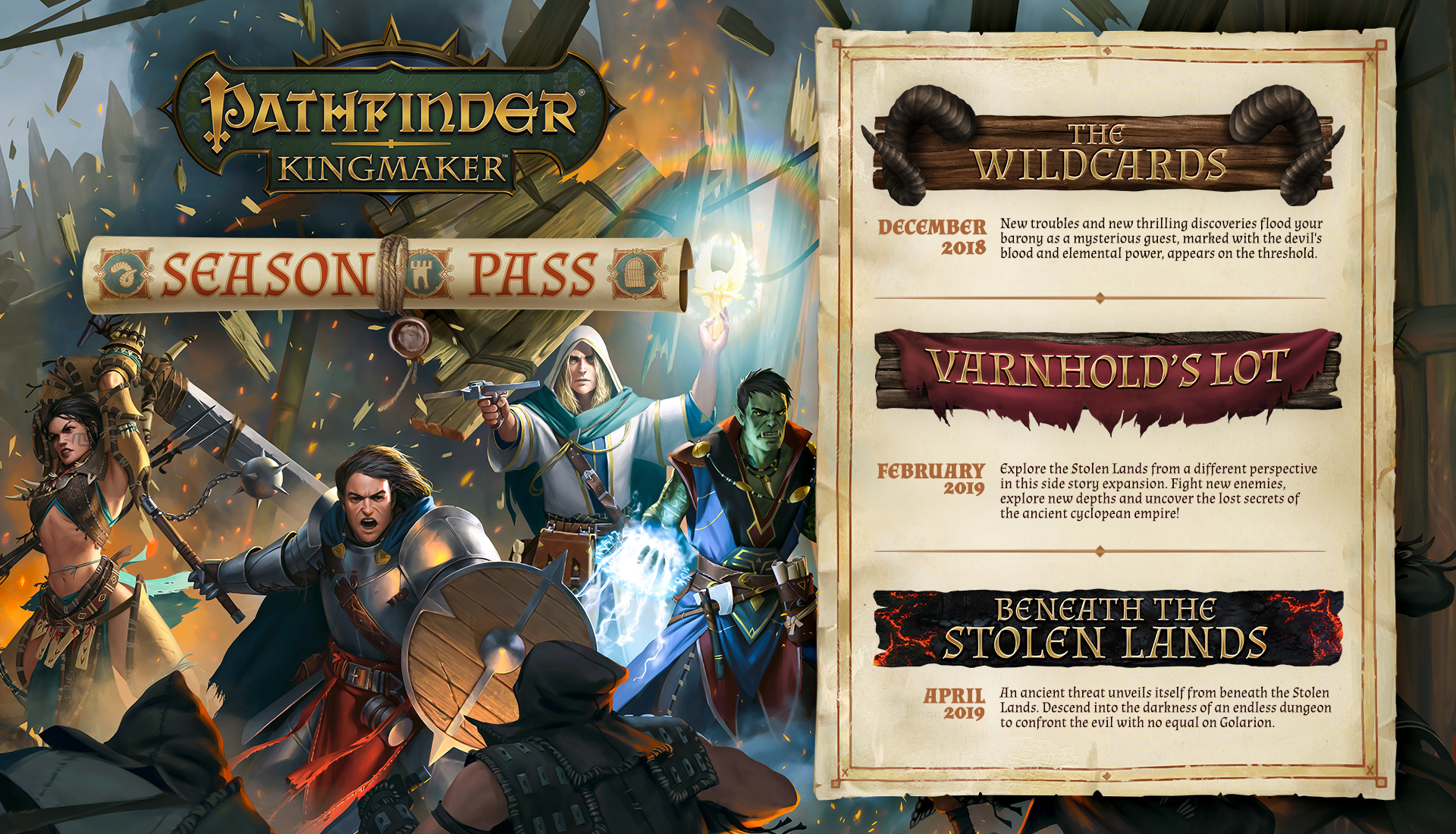 Pathfinder: Kingmaker - The Wildcards Crack