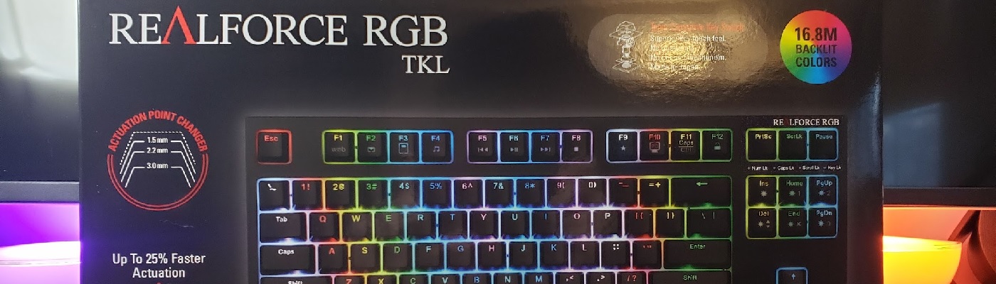買取り実績 Topre REALFORCE TKL RGB PC周辺機器