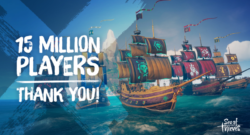 Sea of Thieves Passes 15 Million Players Milestone