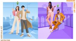 The Sims 4 - The Incheon Arrivals Kit - Fashion Street Kit