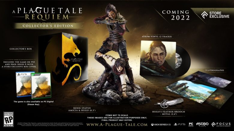 Check Out This Stunning A Plague Tale: Requiem Collector's Edition - collectors edition statue