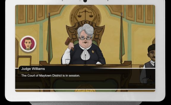 Put Down Your Controller For This Voice Attorney Gameplay Trailer - judge sits in court