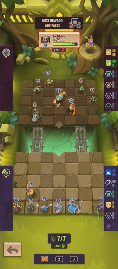 mythic legends combat screenshot